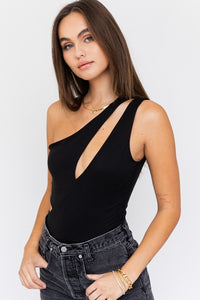 Cut-Out Tank Bodysuit