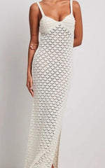 Load image into Gallery viewer, Crochet Knitted Maxi Dress
