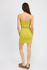 Load image into Gallery viewer, SPAGHETTI STRAP BODYCON DRESS
