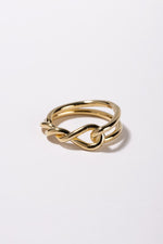 Load image into Gallery viewer, Twisted ring   gold
